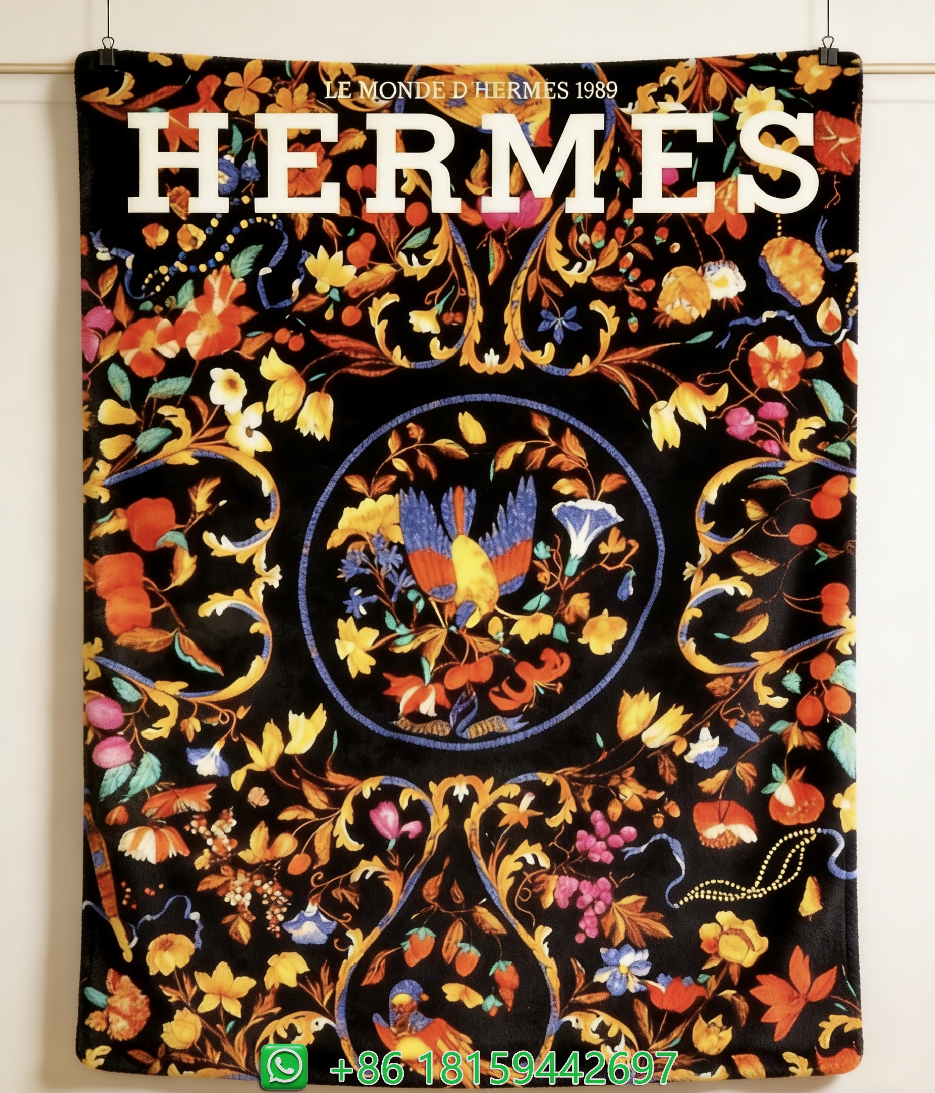 Hermes Throw Blankets